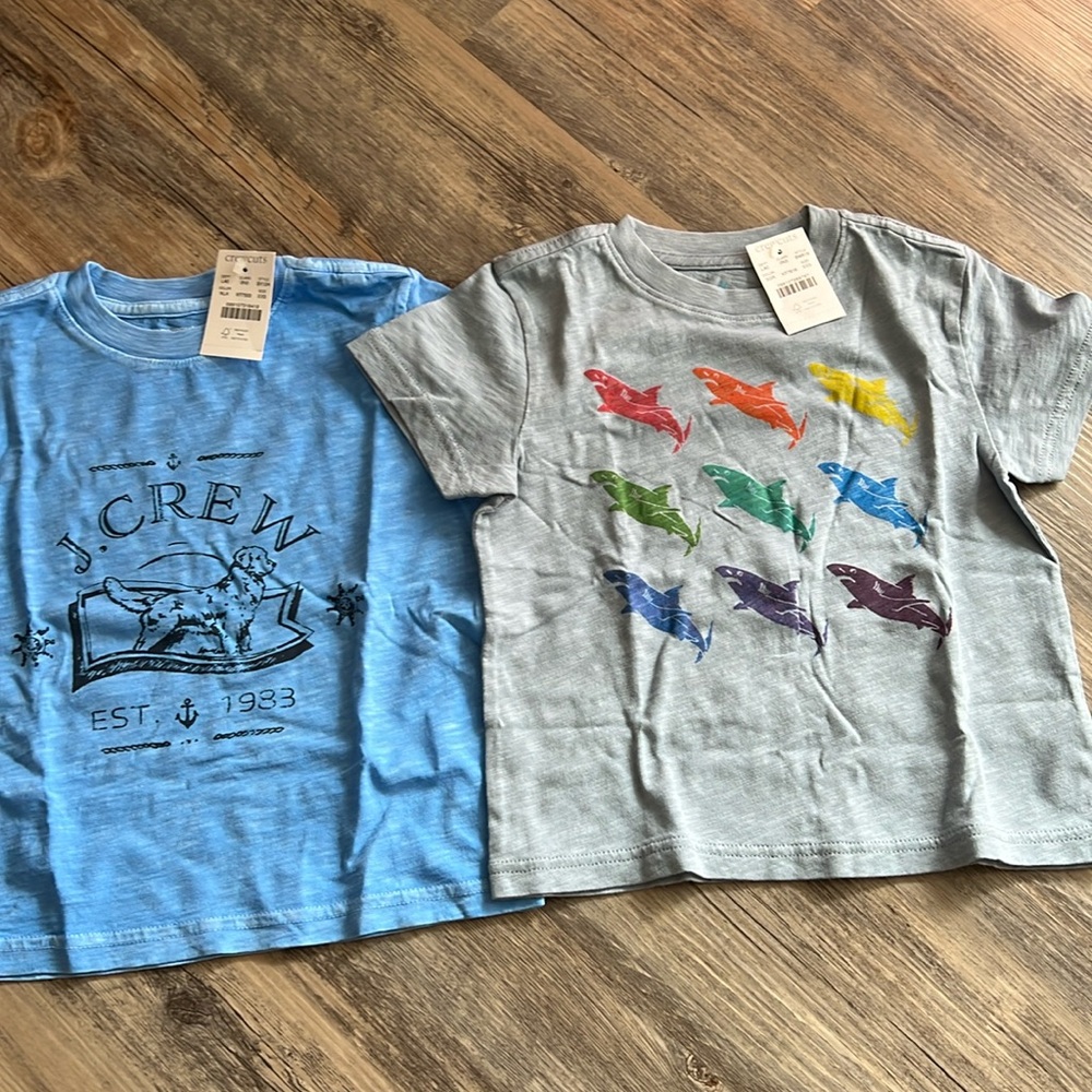 Boys size 2-3 Crewcuts shirts